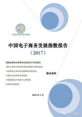 【報告】《中國電子商務發展指數報告(2017)》全文